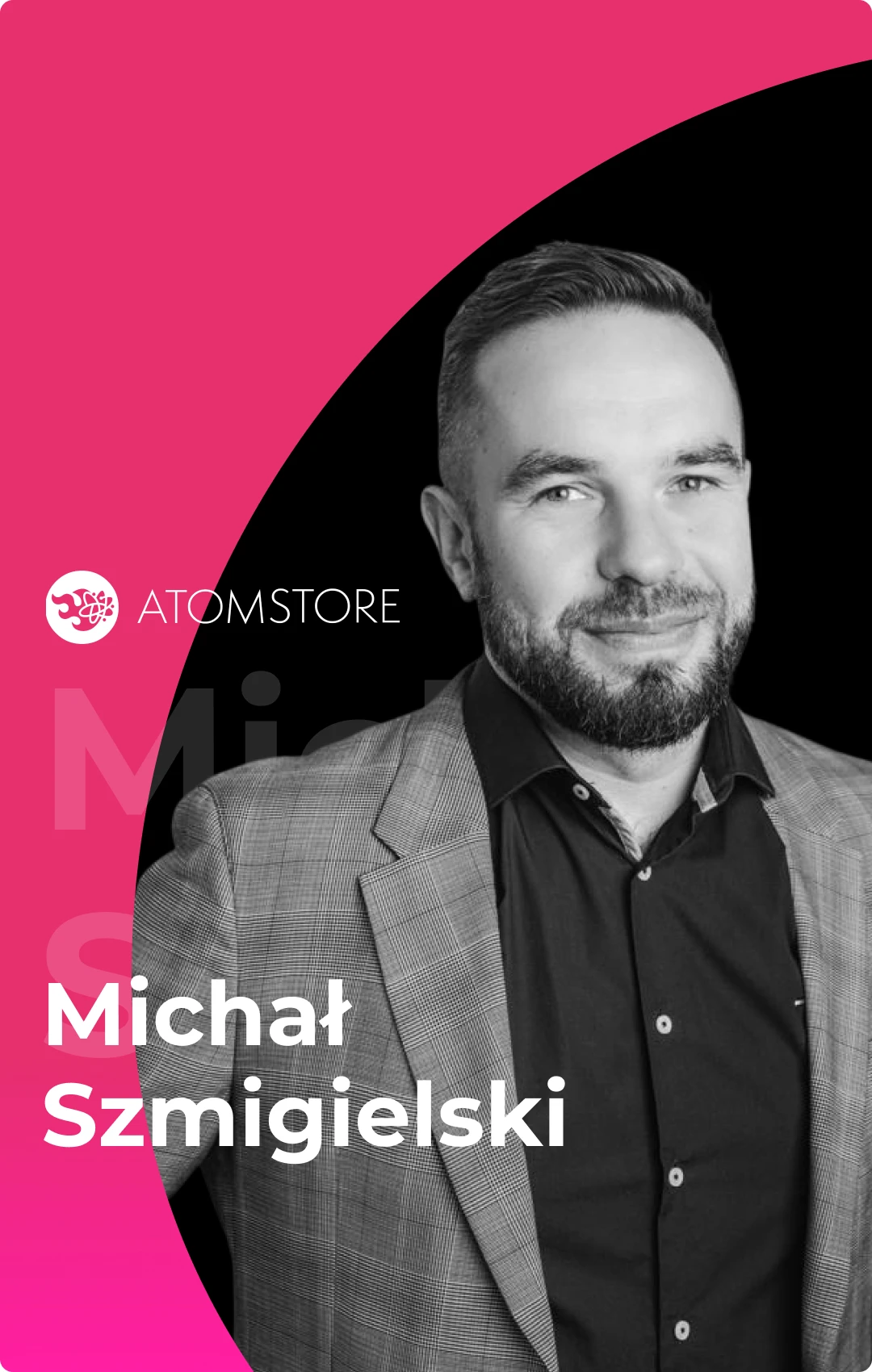 Prelegent Michał Szmigielski pion