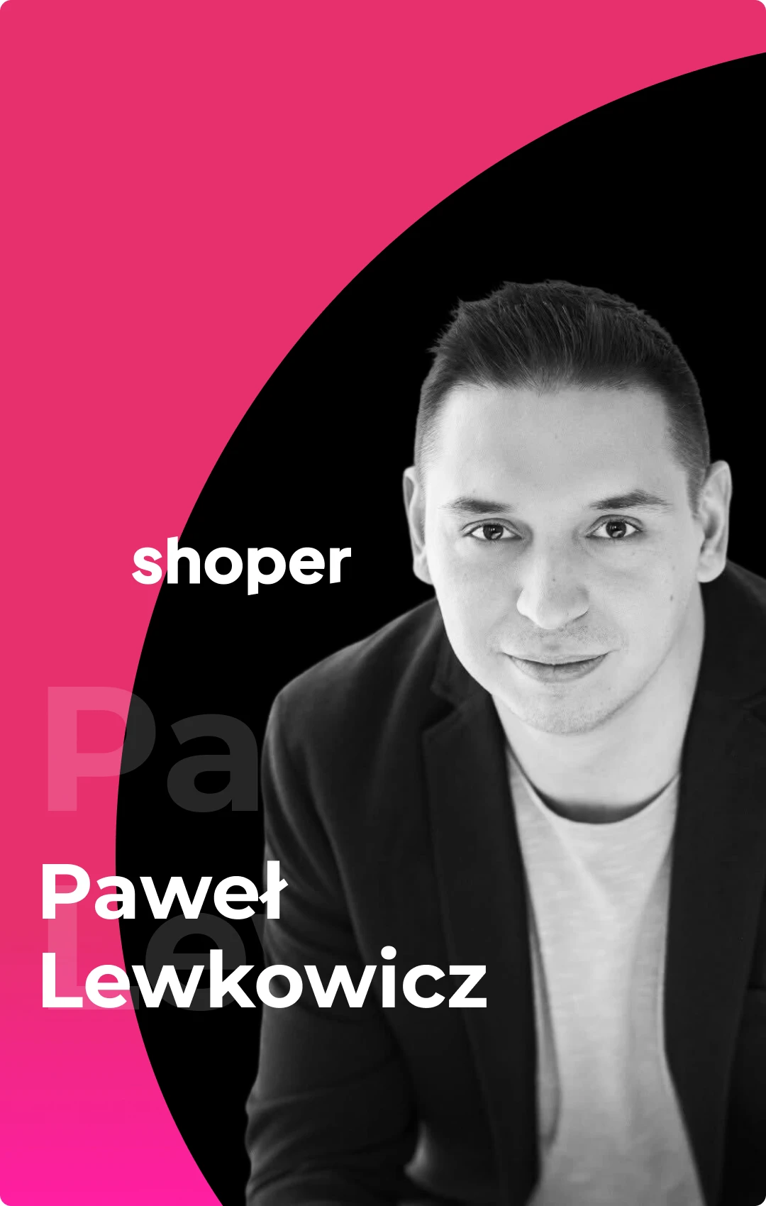 Prelegent Paweł LEwkowicz pion